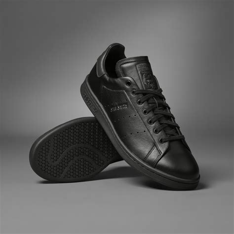 Adidas stan smith black suede